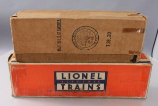 Lionel Vintage O Gauge Postwar Empty Locomotive Boxes: 736 & 2343t [2]/box