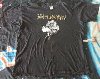 Napalm Death - Sob T - Shirt Xl Vintage Rare