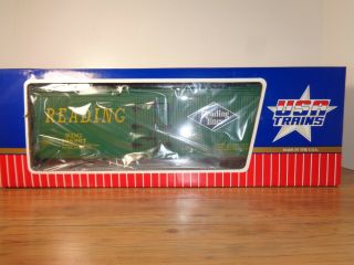 Usa Trains G Gauge Reading Lines Woodside Refrigerator Car And Box
