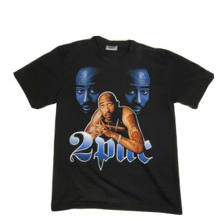 Vintage 1997 Tupac Shakur 2pac 2 - Pac Rap T - Shirt Size Large L Single Stitch