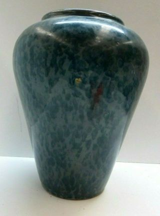 Vintage Bendigo Mottled Glaze Australian Pottery Vase Ceramic Studio Artist