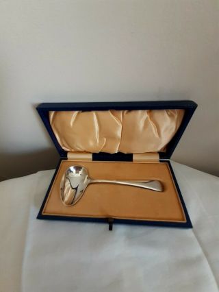Sterling Silver Childs 1st Spoon 1926 With Case Great Christening Gift