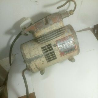 Vintage Compressor Diaphragmtype/clean Spray Gun Hose Order Use Refurb