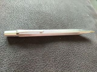 Antique Solid Silver Hallmarked Pencil Jm&co Yard - O - Led Mechanical Propelling