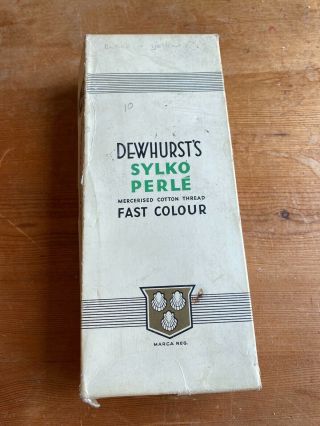 Vintage Box Of 12 Dewhurst 