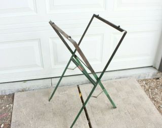 Vintage 33 " Coleman Co.  Burner Stove/cooler Stand Camping Accessory