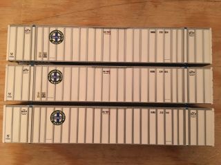 Ho Athearn Bnsf Hub Group 53’ Stoughton Intermodal Containers (3 - Pack)