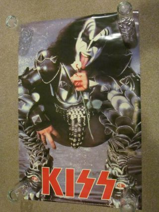 Kiss Gene Simmons Vintage Poster Destroyer Era Costume