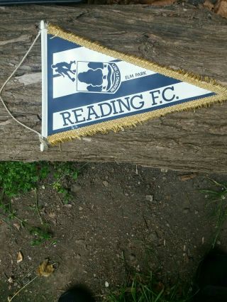 Reading Fc Elm Park Flag Vintage