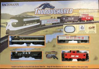 Bachmann Thoroughbred Electric Train Set - Ho Scale