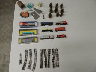 Vintage N Scale Trains Bachmann Cars And Engines Buildings