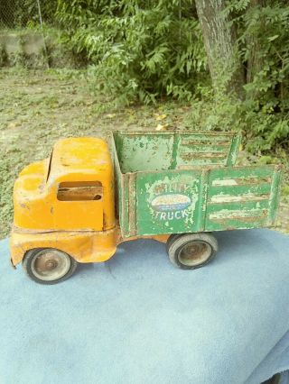 Vintage Tonka Toys Mound Metalcraft Inc Utility Pressed Steel Truck