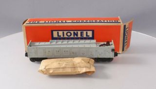 Lionel 3562 - 25 Vintage O Gray At&sf Operating Barrel Car/box