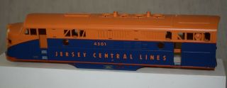 MTH F3 Diesel Locomotive Shell Jersey Central Lines 4501 - O Gauge 2