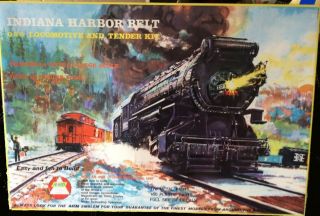Ahm Rivarossi Indiana Harbor Belt 0 - 8 - 0 Steam Locomotive & Tender Model Kit O Ga
