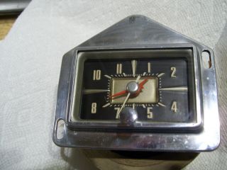 1957 Ford & Ranchero Vintage Electric Dash Clock In Good