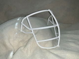 Vintage Schutt Njop - Sw Football Helmet Facemask - White