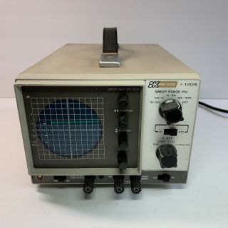 Vintage Bk Precision Delayed Sweeping 5mhz Oscilloscope 1405 No Probes