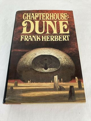 Vtg Chapterhouse Dune Frank Herbert 1985 1st Edition First Print Hardcover / Dj