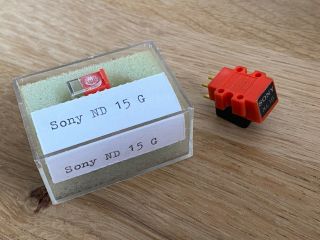 Vintage Sony Xl - 15 Cartridge With Needle Stylus Nd - 15 G