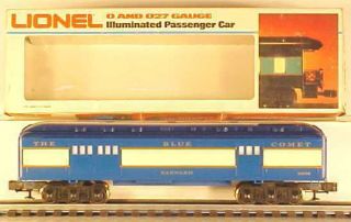 Lionel 6 - 9536 Blue Comet " Barnard " Baggage Car Ex/box