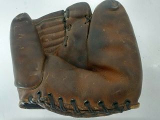 Vintage Wilson Professional A2170 Two Finger Leather Ball Hawk 3 Baseball Glove