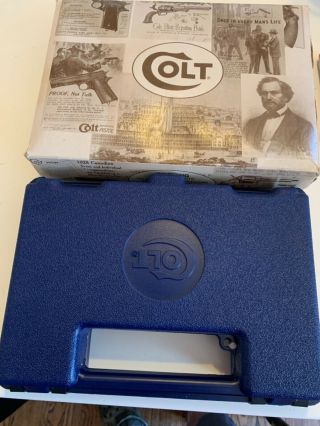 Vintage Colt 380 Gov’t Pocketlite Pocket Lite Factory Box W/ Sleeve