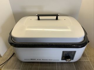 Vintage Nesco 18 Qt.  Roaster Oven Roast,  Bake,  Cook,  Steam Vgc