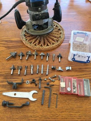 Vintage Craftsman Commercial Model No.  315.  25070 With Various Bits & Attachments