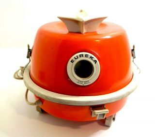 Vintage Eureka Vacuum Cleaner Round / Ball Model 3360 A Orange Main Unit Only