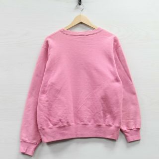 Vintage Champion Sweatshirt Crewneck Size Large Pink 80s Embroidered Made USA 2