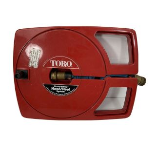 Vintage Toro Garden Hose Compact 50 Portable Reel Storage System 50 X 5/8 "