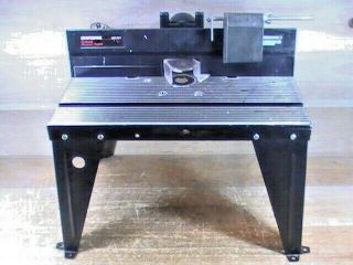 Vintage Sears/craftsman 9_25481 18 " X 13 " X 11 " Router Table W/ Fence