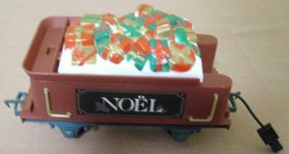 Toy Train By Scientific Toys Eztec Santa Express Noel Engine Tender G Scale