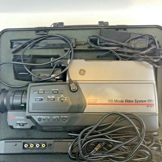 Vintage Ge Vhs Hq Movie Video System Model Cg - 9810 &