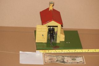Russian Railway House As Lionel For Gauge 1 Or 0.  Tin Toy.  Russia
