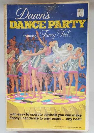 Vtg 1971 Topper Dawn Disco Dance Party Stage For Tommy Fancy Feet Doll Freeuship