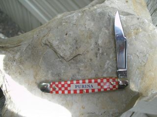 Vintage Kutmaster Purina Single Blade Jack Knife