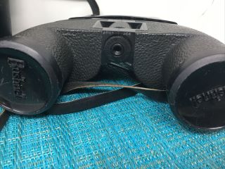 Vintage Bushnell Binoculars And Leather Case - black 2