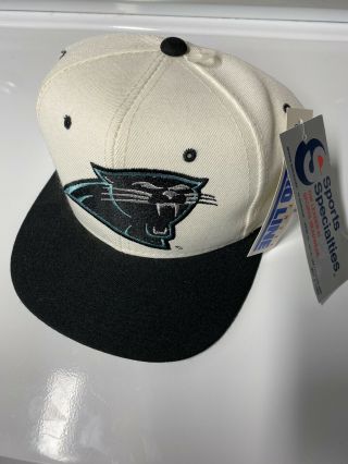 Vintage 90s Carolina Panthers Sports Specialties Hat Pro Line Nwt Nfl Football
