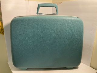 Vintage Samsonite Silhouette Hard Shell 20 " Luggage Suitcase Red No Keys