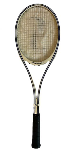 Vintage Spalding Speedshaft Tennis Racquet Handcrafted In Belgium Medium 4 1/2 "