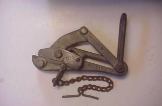 Vintage 1986 M.  Klein & Sons Bell System Type L 5000 Cable Strand Puller