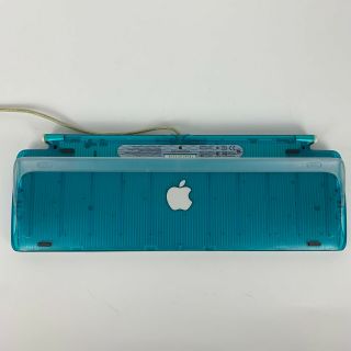 Apple Keyboard Teal Blue M2452 for iMac G3 - Vintage 1999 2