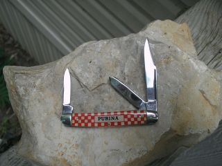 Vintage Kutmaster Purina Stockman Knife