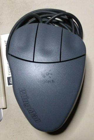 Vintage Logitech Wingman Gaming Mouse - Usb