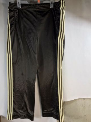 Adidas Vintage 70’s/80’s ATP Keyrolan Track Pants XL Brown And Cream 2