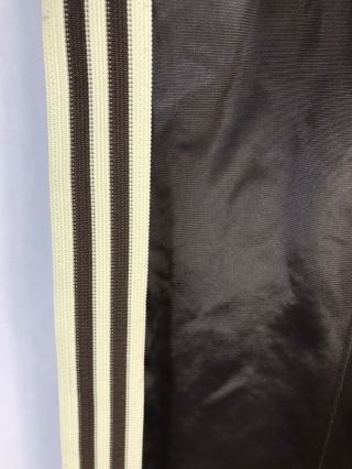 Adidas Vintage 70’s/80’s ATP Keyrolan Track Pants XL Brown And Cream 3