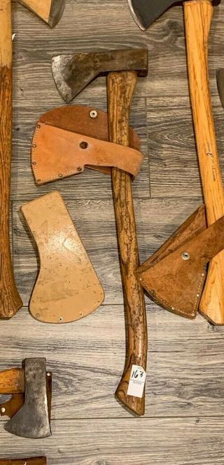 Vintage " Norlund " Tomahawk Style Axe Hudson Bay Pattern All