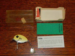 Vintage Heddon Tiny Punkin Spin Fishing Lure W/box 382 Ypr